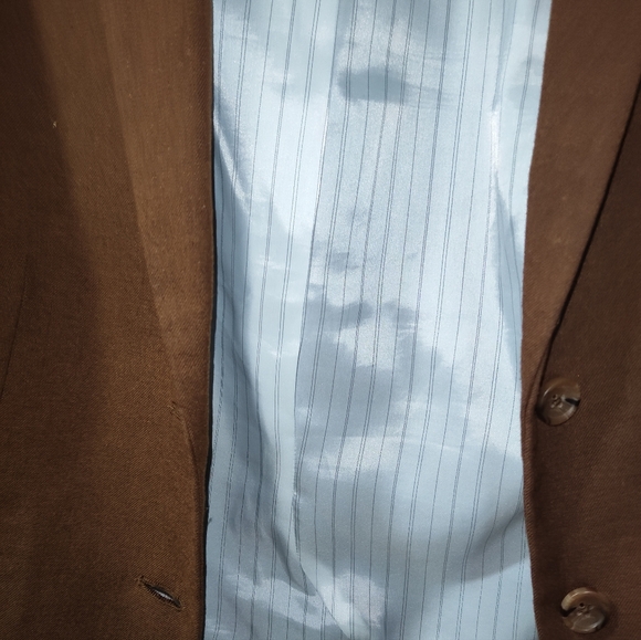 Banana Republic Women’s Sz 10 Brown Tailored Blazer Jacket Career Work Business - Picture 3 of 10